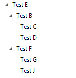 screen shot of rearranged type hierarchy